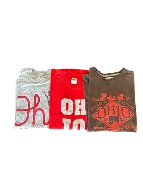 Unisex Ohio State & Disney Tee Shirts, Lot of 3 - Size M